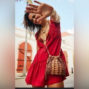 NWOT Free People, Heatwave Mini Crossbody